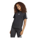 Adidas Γυναικεία κοντομάνικη μπλούζα 3-S Single Jersey Tee Adidas Γυναικεία κοντομάνικη μπλούζα 3-S Single Jersey Tee